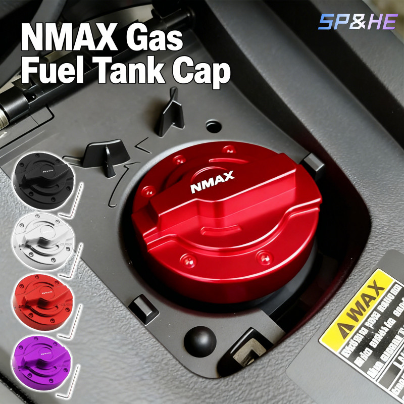 New Yamaha NMAX V2 V3 2020 2025 Gas Fuel Tank Cap Cover CNC Aluminum ...