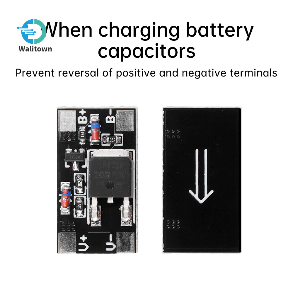 3V-28V 12A Battery Capacitor Positive and Negative Reverse Connection ...