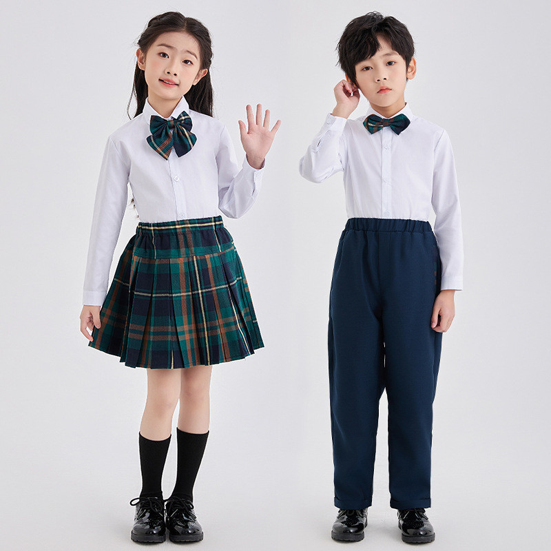 Spring Elementary School Students British Style Class Uniform ...