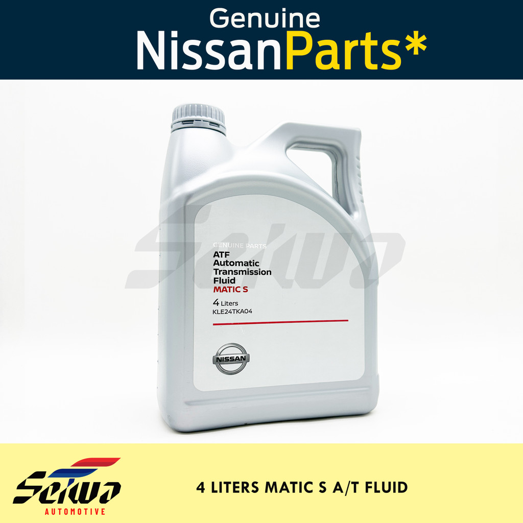 [4 LITERS] Nissan Matic S ATF (Automatic Transmission Fluid) | Shopee ...