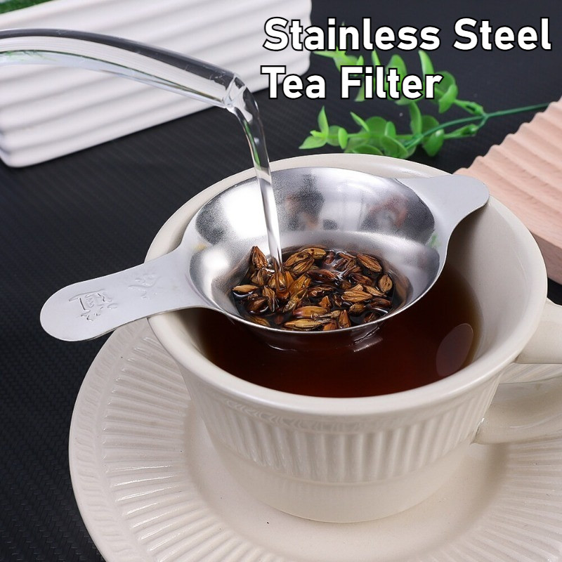 Fine Mesh Tea Strainers Reusable Stainless Steel Tea Filter Fine Mesh ...
