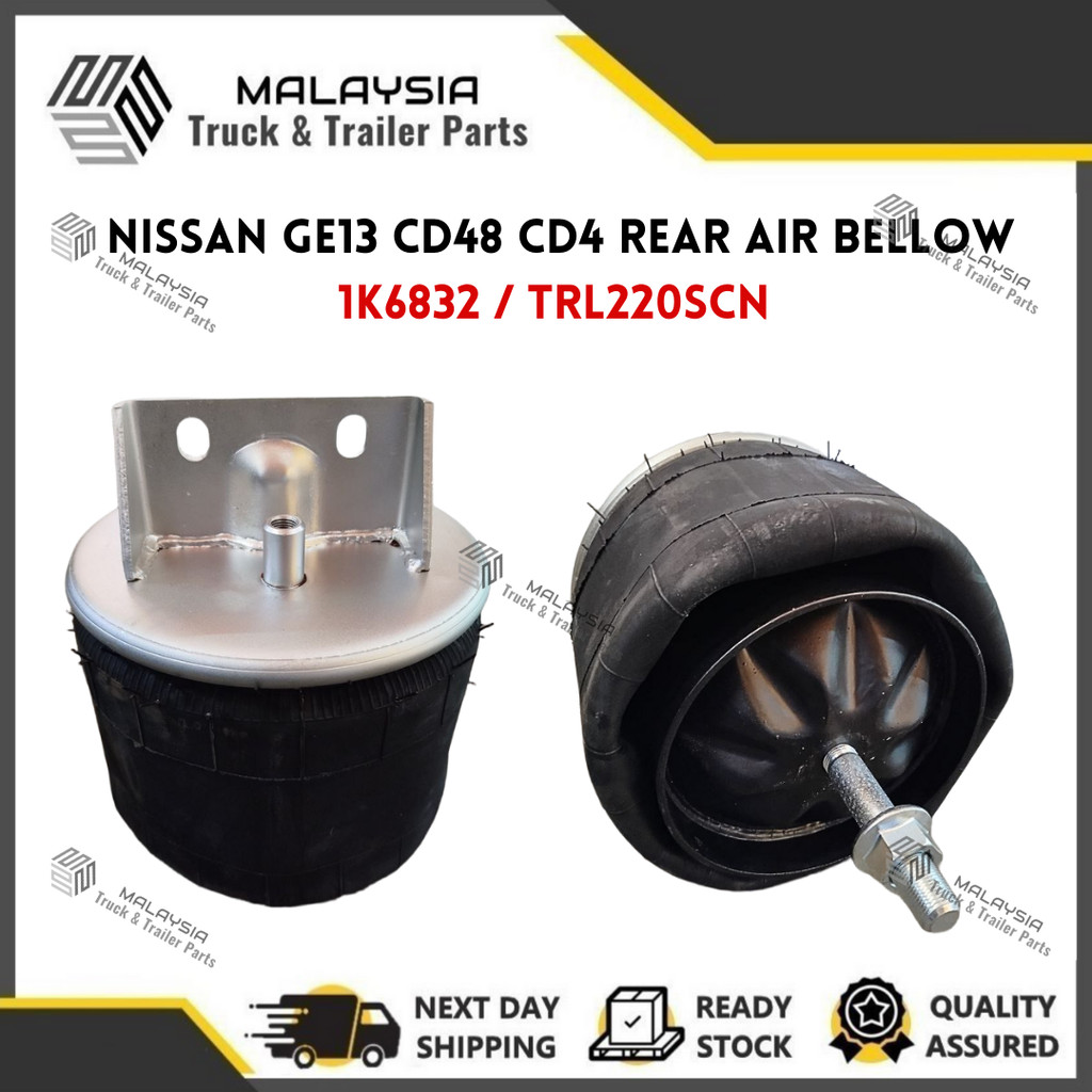 Nissan UD GE13 CD48 CD4 Rear Air Bellow Heavy Duty 1K6832 TRL220SCN ...