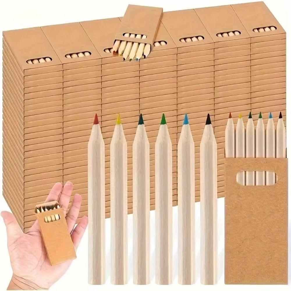 TSUMUGI Color Pencil, Drawing Stationery 8.8CM Colored Pencil, Simple ...