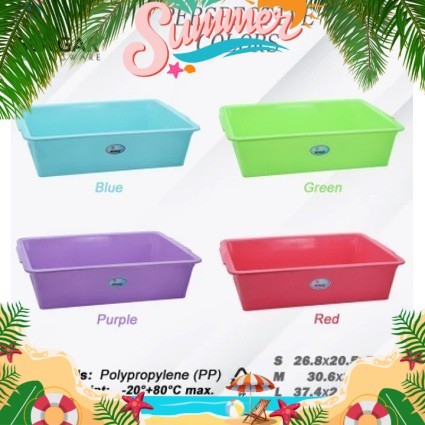 Multi-purpose Small Tray Storage Tray Colored | Shopee Philippines