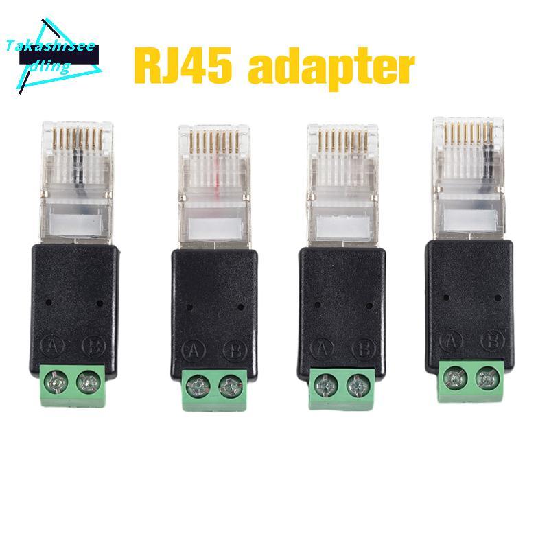 (Takashiseedling) RJ45 to RS485 Converter RJ45 Terminal Adapter RJ45 to ...