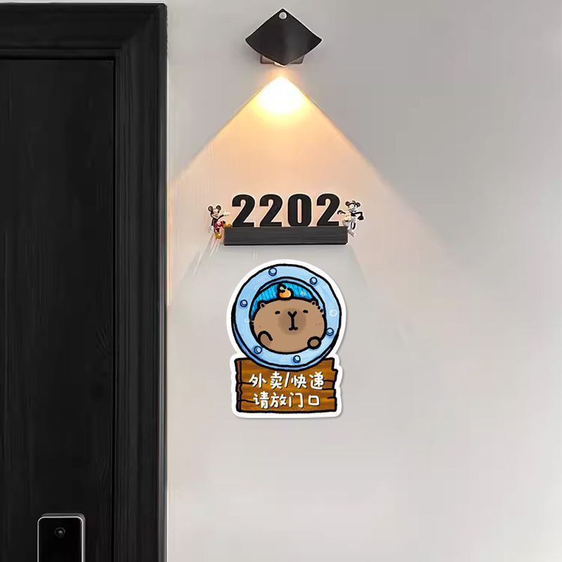 New Product#New Magnetic Takeout Door Sign Cartoon Creative Cute No ...