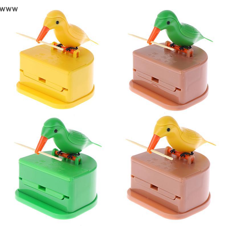 ooo Toothpi Holder Dispenser Bird Table Decoration Toothpi Box uuu ...