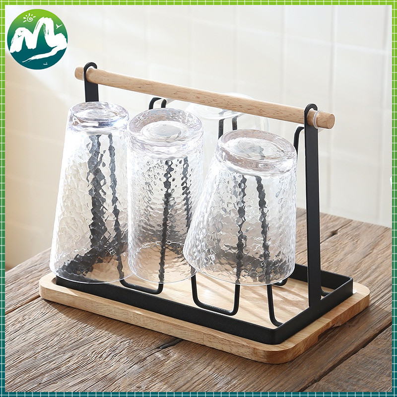 Glass Cup Rack Draining Drying Water Mug Drying Organizer Holder Stand ...