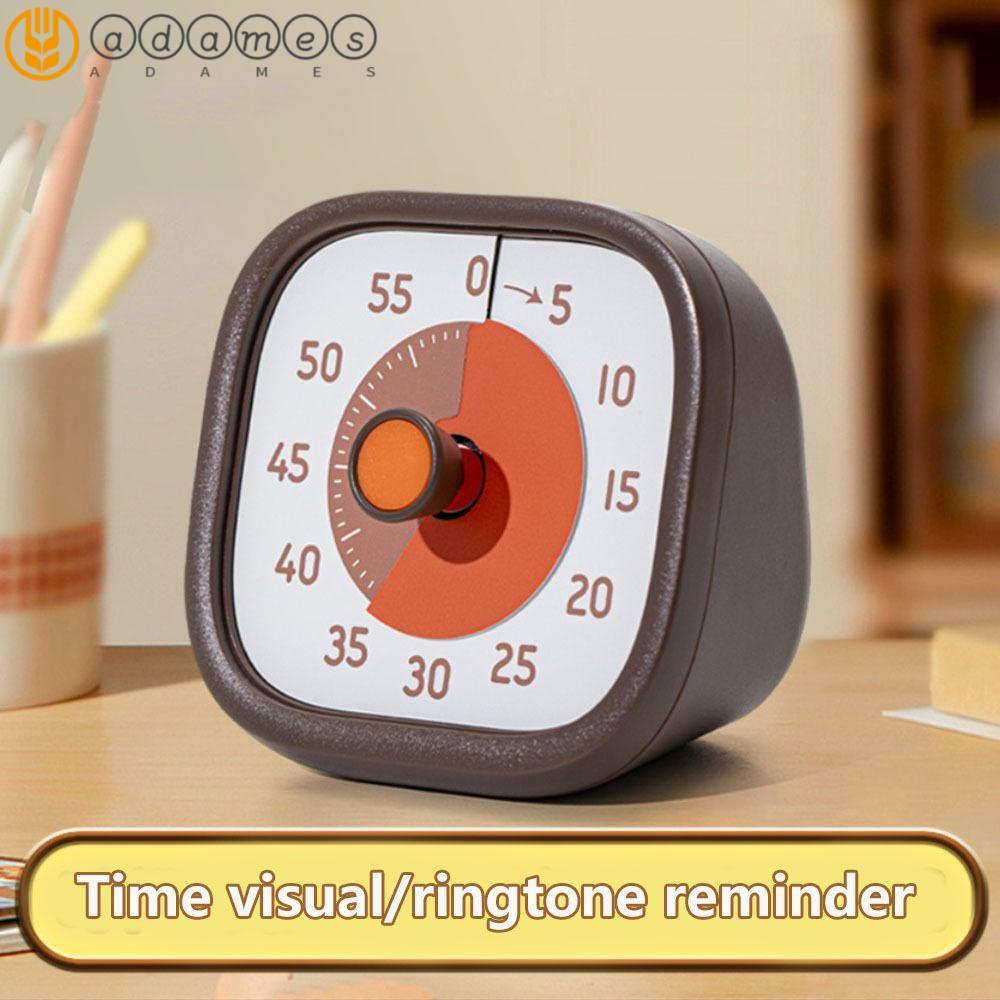 ADAMES 60 Minutes Visual Timer, Square Visualization Countdown Timer ...