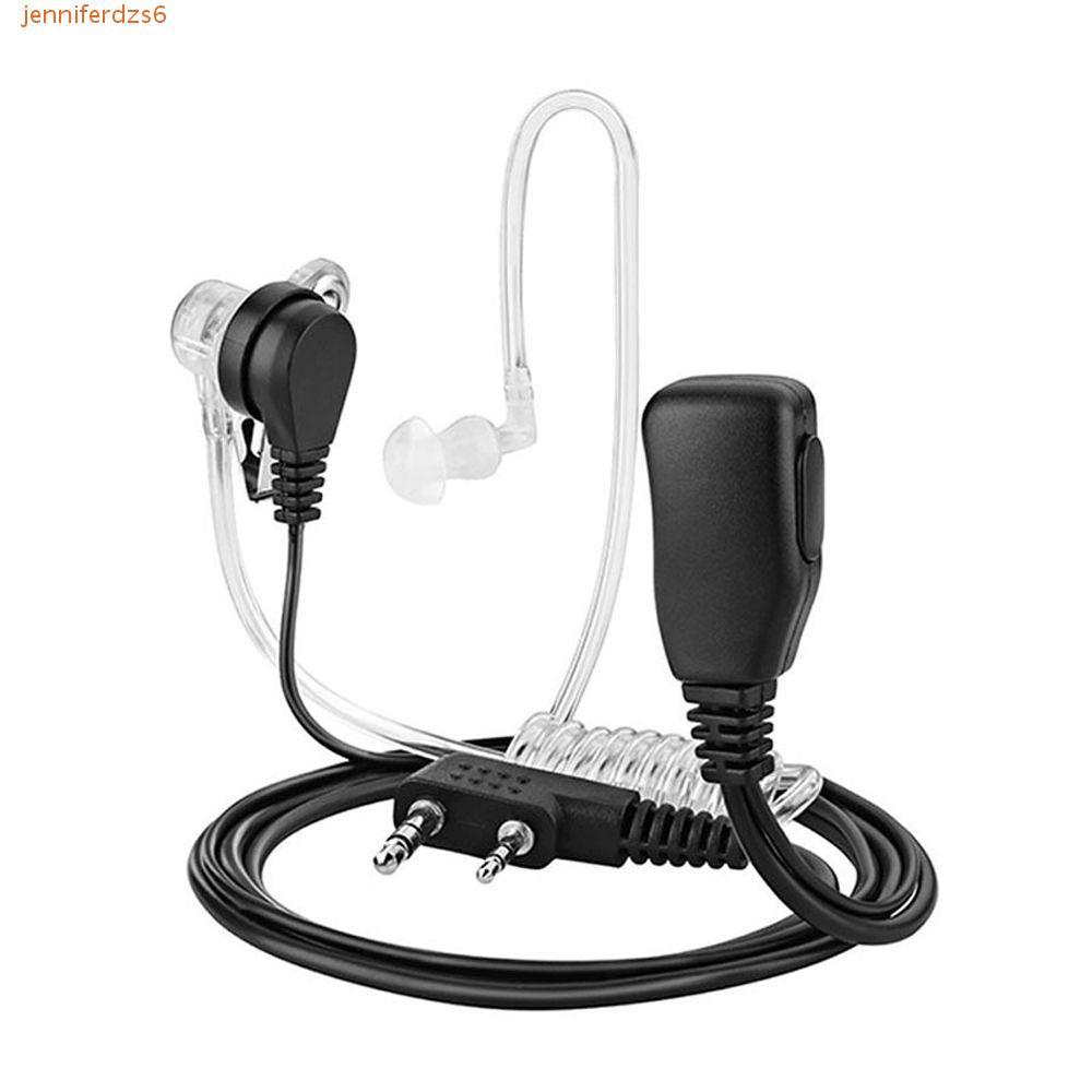 JENNIFERDZ PTT MIC Headset Baofeng UV-5R BF-888S CB 2 Pin Earbud ...