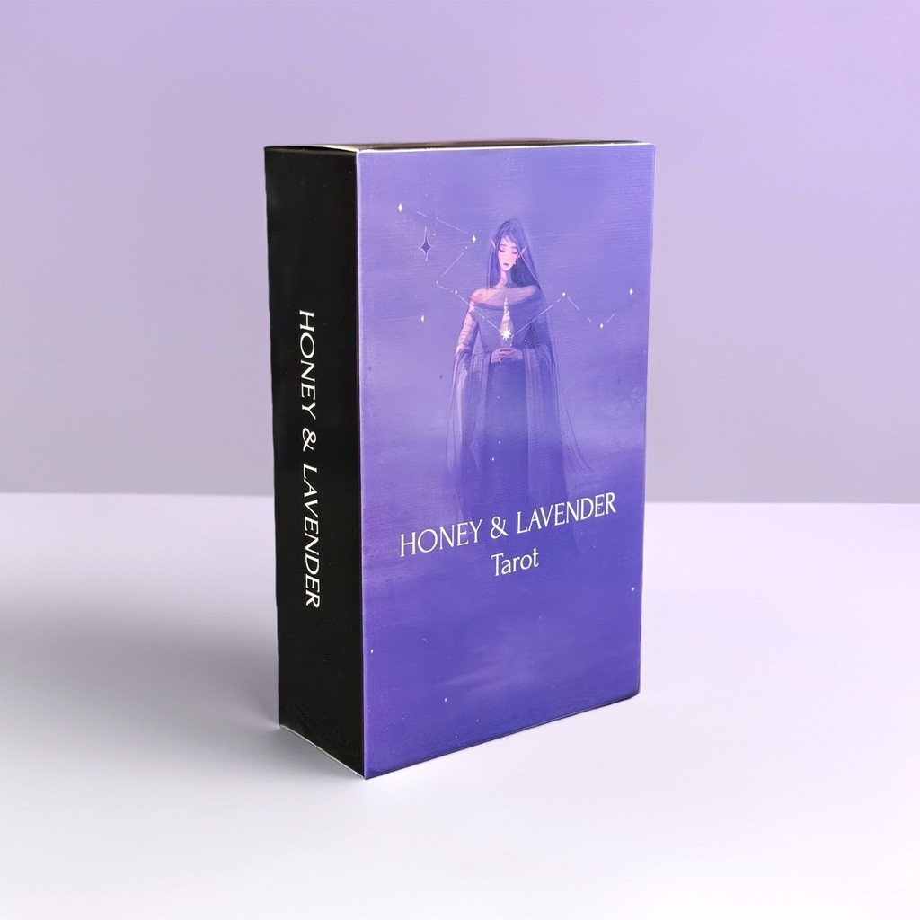 Honey & Lavender Tarot Deck Ethereal Fantasy Art 78 Cards Blends A ...
