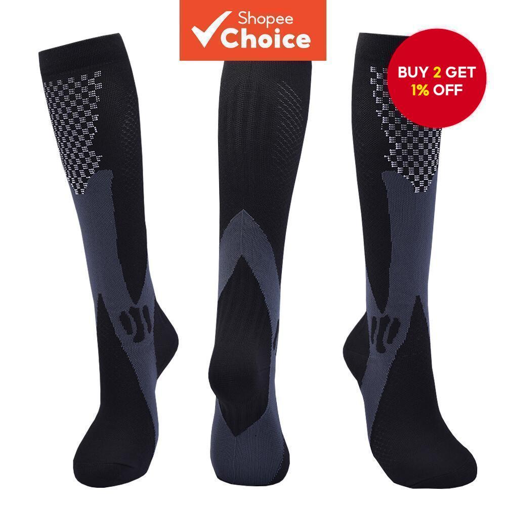 Men's Compression Socks (20-30mmHg) - High Performance Sports Socks for ...