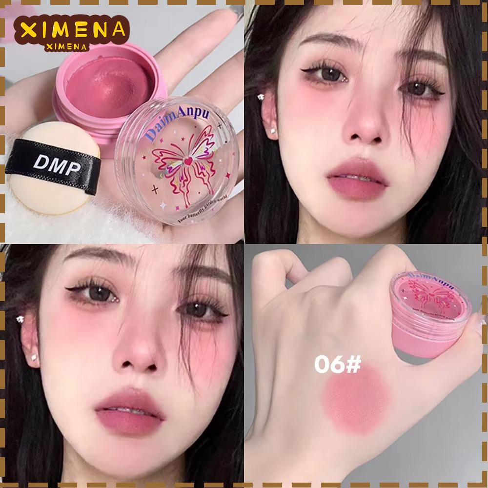 XIMENA Cream Blusher, Long-Lasting Swelling Color Cheek Blush Cream ...