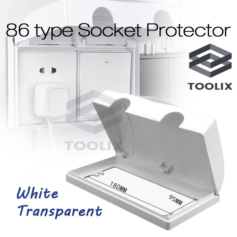 Wall Socket Waterproof Box Plate Switch Protection Cover Outdoor Socket ...