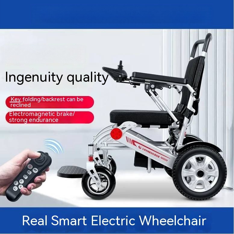 Automatic Folding Lightweight Electric Wheelchair, Special Mobility ...