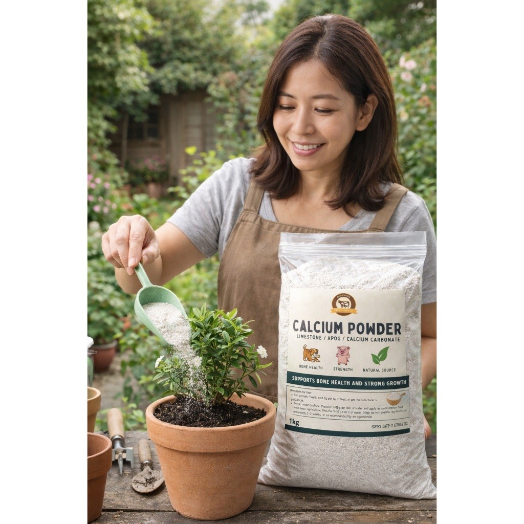Calcium Powder Apog Limestone 500g Poultry Feed Supplement Egg Shell ...