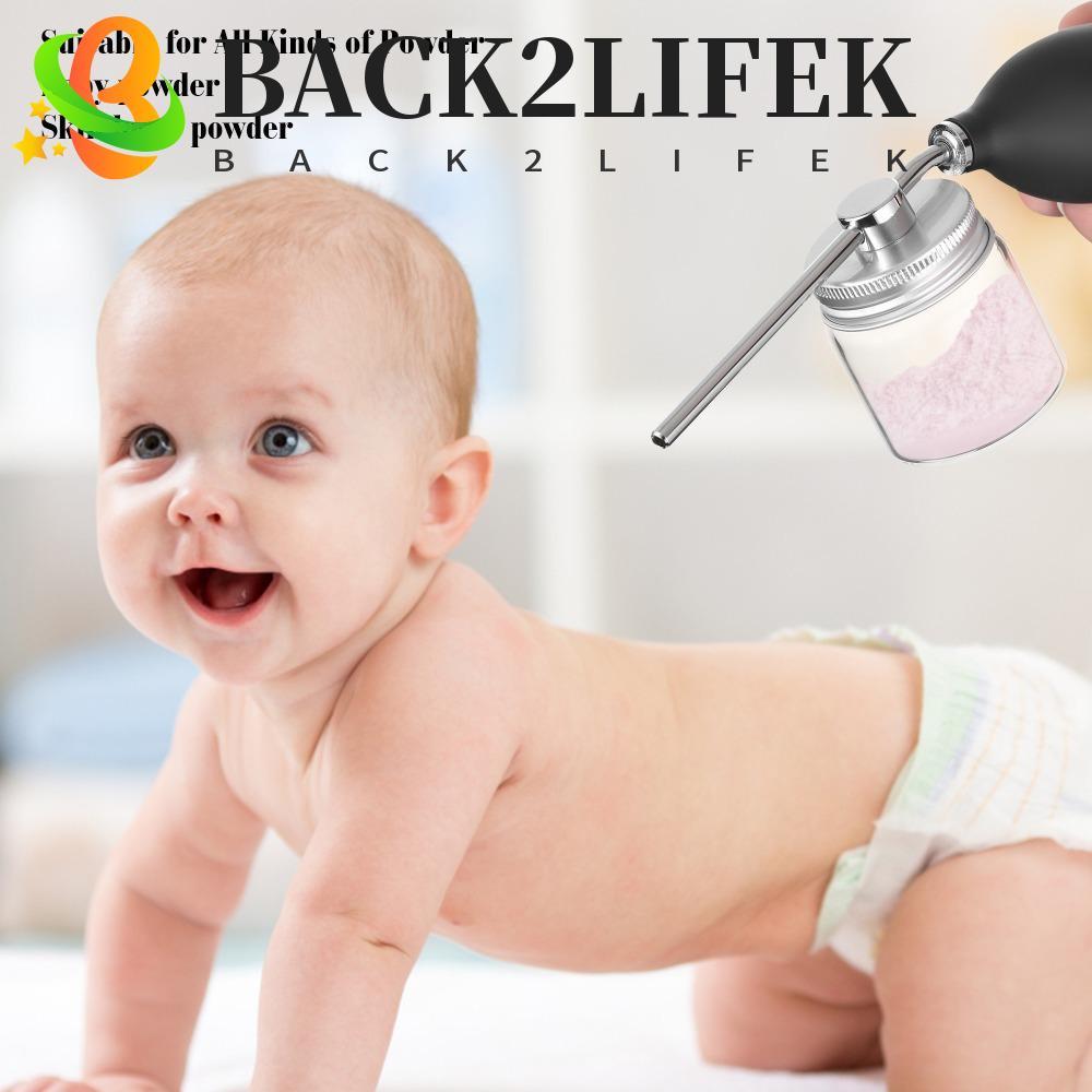BACK2LIFEK Hair Salon Powder Spray Bottle, Talcum Hair Building Powder ...