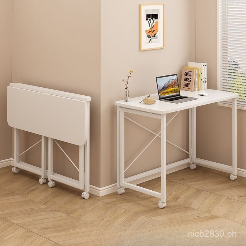 Computer Desk Mobile Office Desk Simple Student Home Bedside Study Desk ...