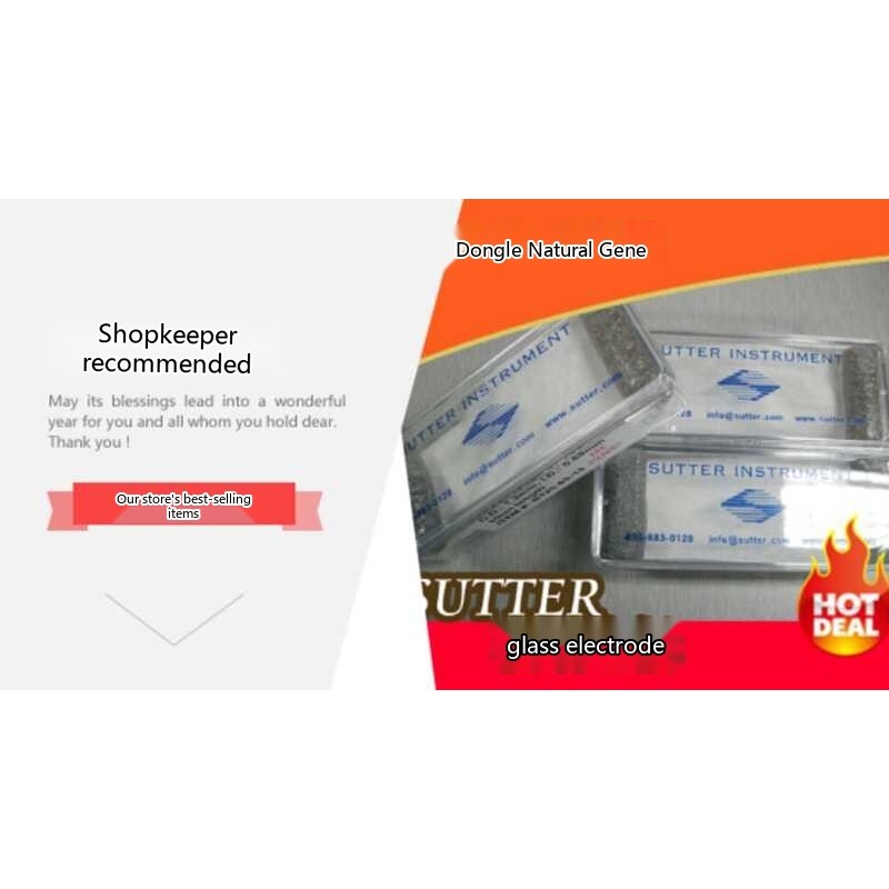 SUTTER Original Coreless Standard Wall Borosilicate Electrode/Capillary ...