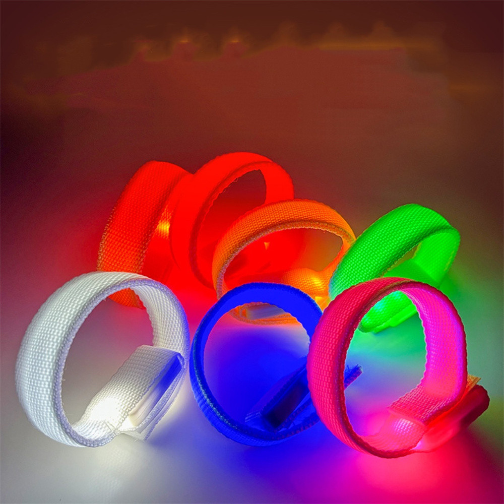 Sports Wrist Strap Led Bracelet Concert Light Shine Bracelet Night ...