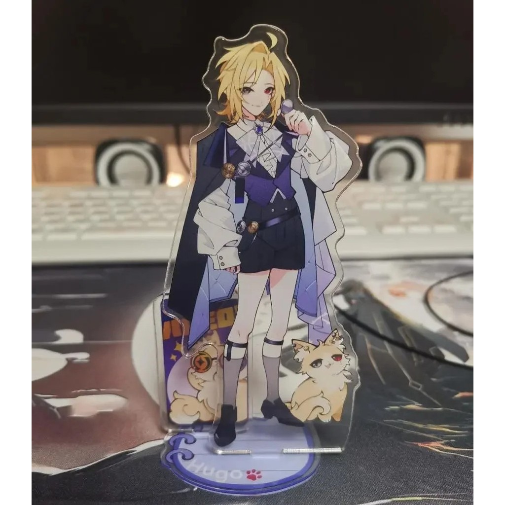 Standee Zenless Zone Zero Acrylic Model Hugo Vlad Cat Series Desk ...