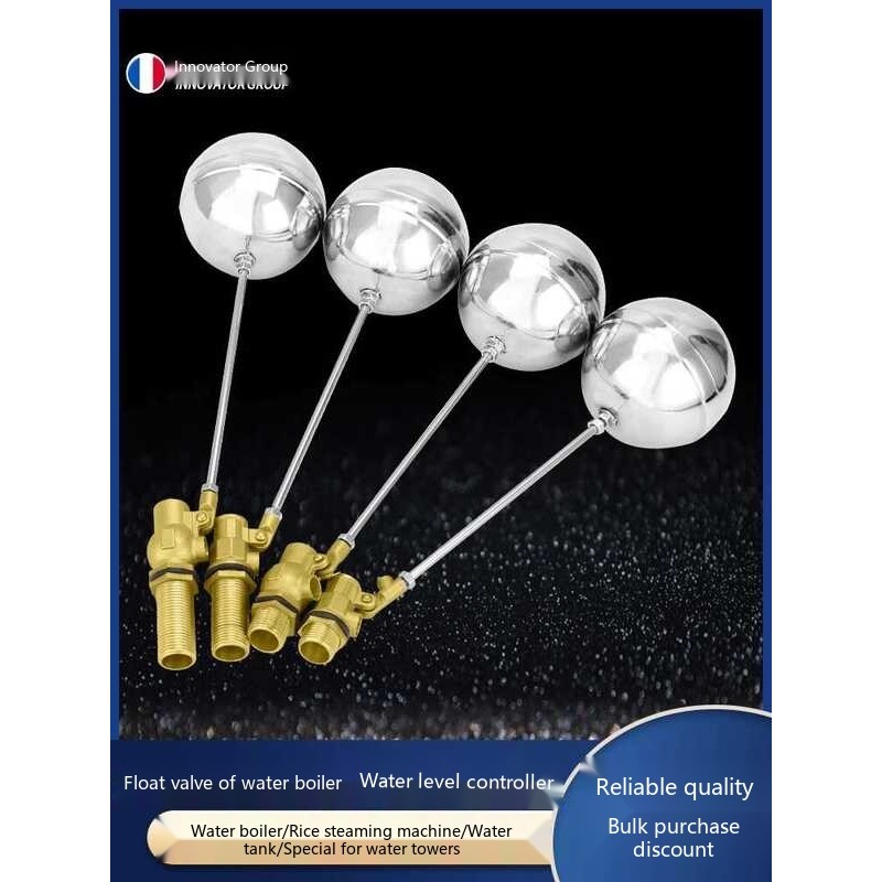 Tank Rice Steamer Heater Float Inlet Switch Stainless Steel Ball Valve ...