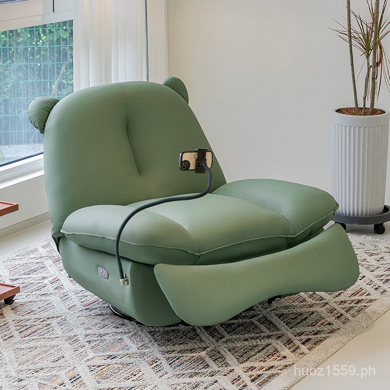 Lazy Multifunctional Home Living Room Single Sofa Chair Lazy Recliner ...