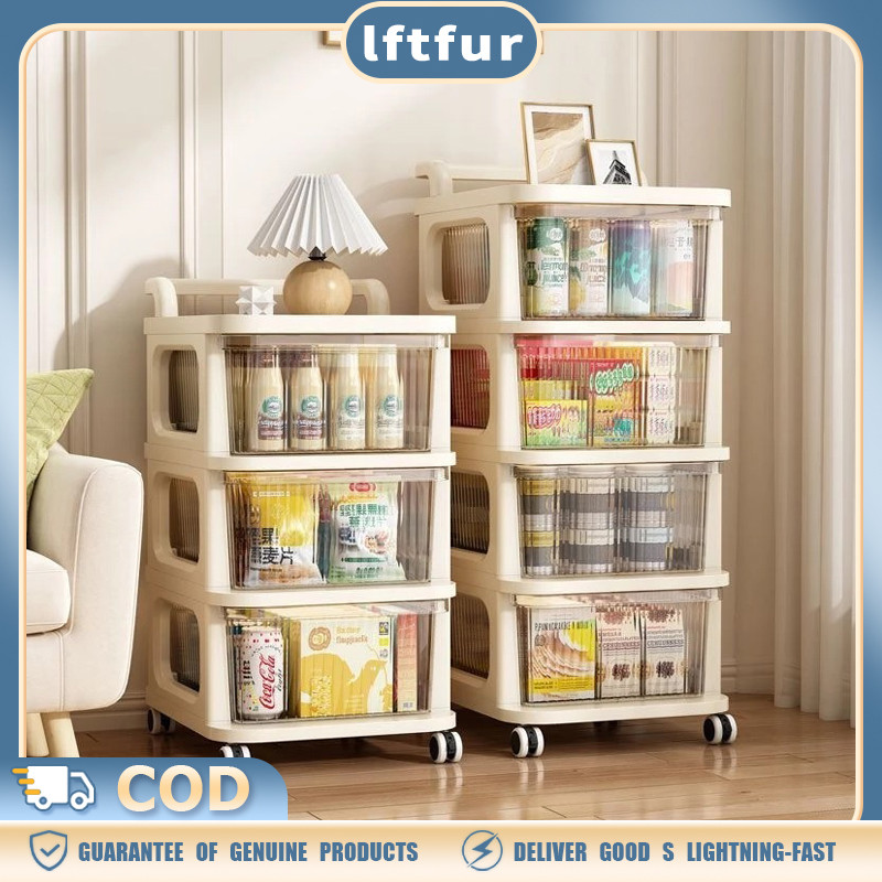 Multi-layer Storage Drawer Cart for Kitchen and Bedroom Organizer ...