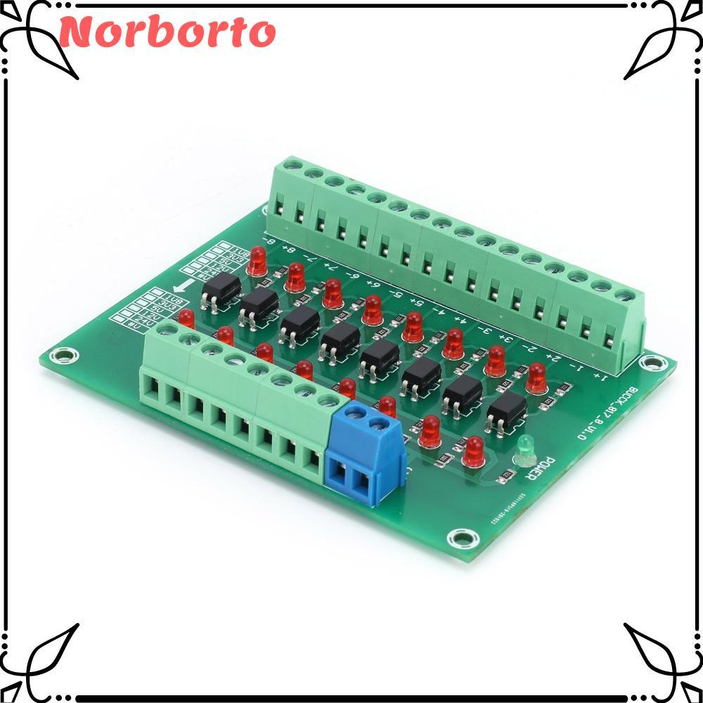 NORBORTO Optical Isolation Module, DST-1R8P-N 12V to 3.3V 8 Channel ...