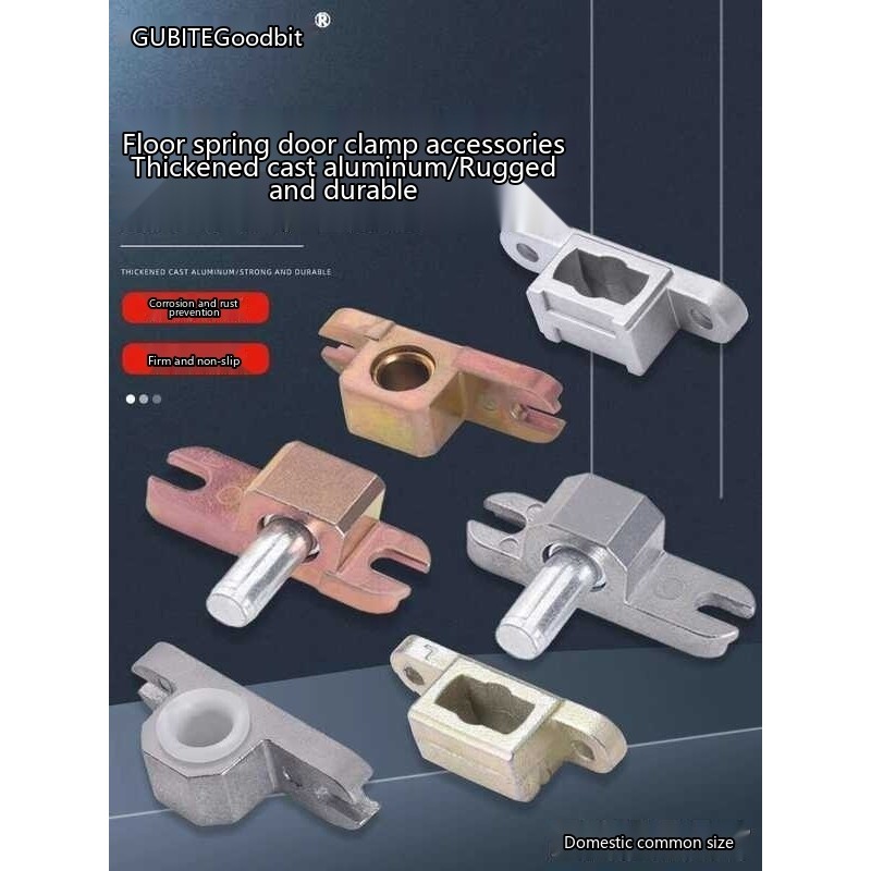 Fixed bit glass curved upper and lower clamp fittings, shaft core ...
