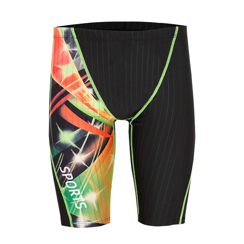 Swimming Trunks Men Plus Size Swimming Trunks Professional Racing Boxer ...