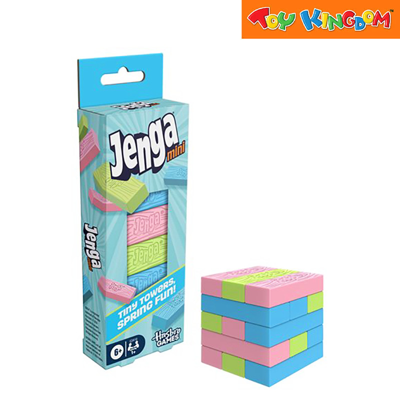 Hasbro Gaming Jenga Mini Spring Edition | Shopee Philippines