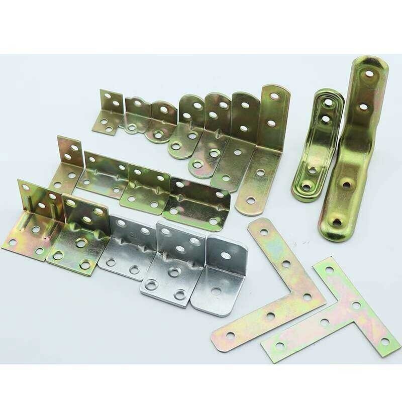 90 Degree Right Angle Code Triangle Fixing Bracket Wood Board Connector ...
