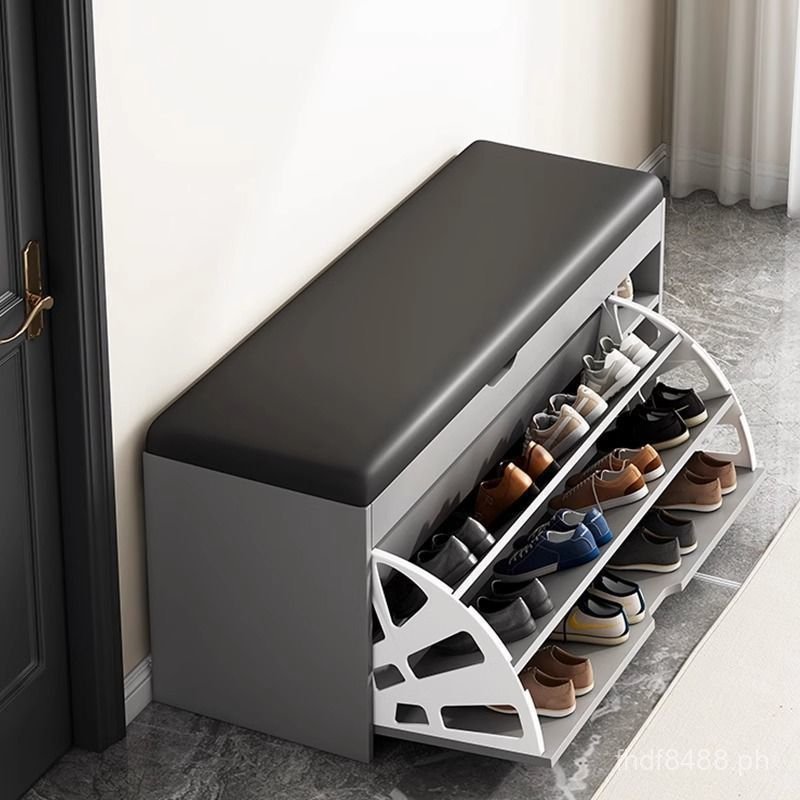 New Shoe Bench Entryway Shoe Rack Flip Shoe Bench Integrated Shoe ...