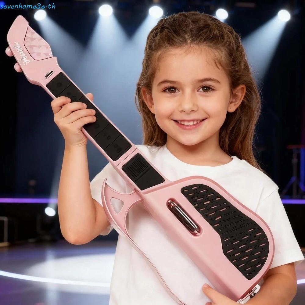 SEVENHOME3E Smart Stringless Guitar, Two Levels Volume Three Rhythm ...