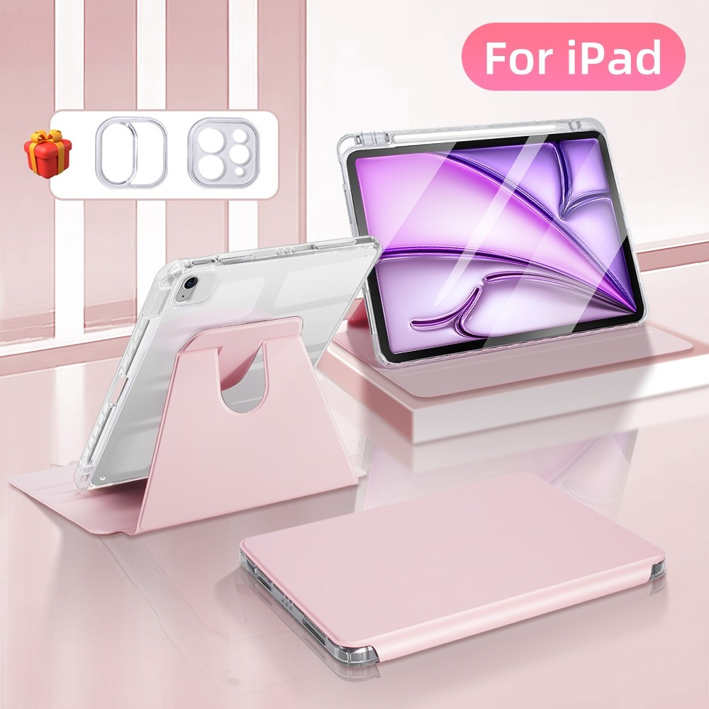 UncleZ for Clear Case iPad Air 6th Gen 11 M2 M3 M4 9th 8th 7th Gen 10.2 ...