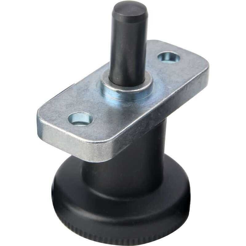 GN608 Flange Knob Plunger Gauntlet Lock Carbon Steel Fixed Base Safety ...