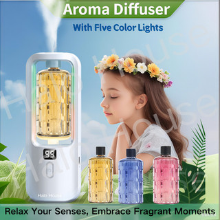 【COD]Rechargeable USB Aroma Diffuser with Color Lights | 5 Modes Auto ...