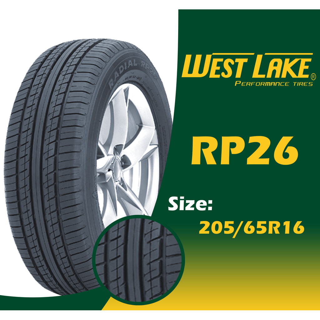Brand New Westlake 205/65R16 RP26 Tire Tubelss Free Tire Valve DOT 2026 ...