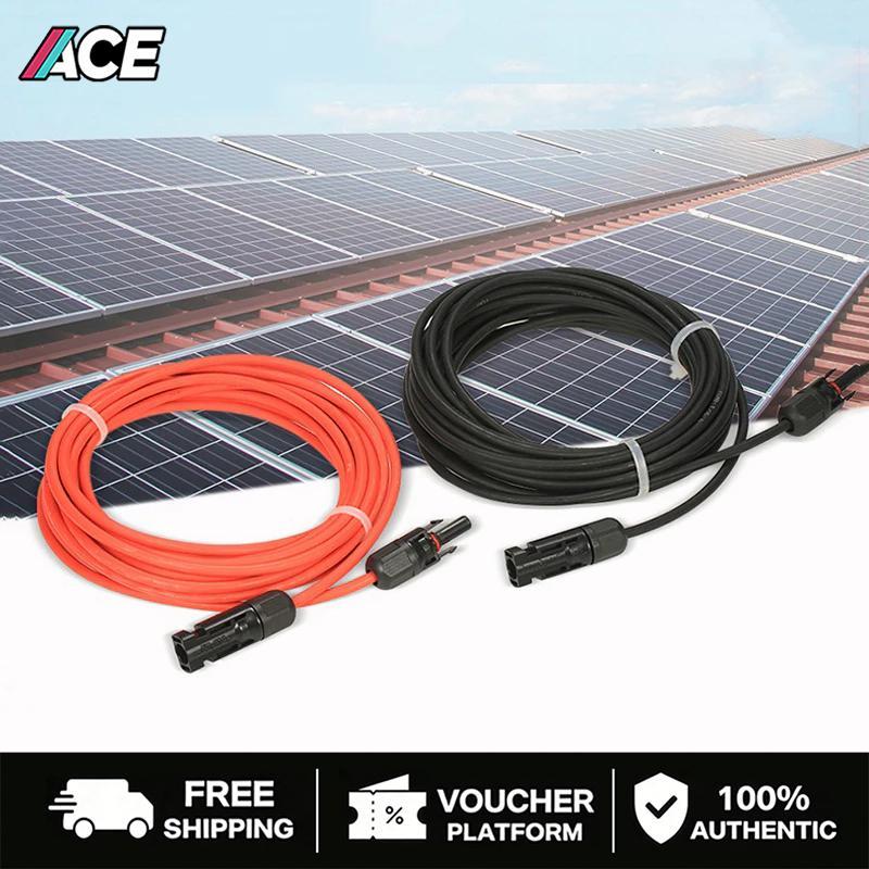 10/20/30 Feet 12AWG Solar Panel Extension Cable Wire with MC4 Female ...