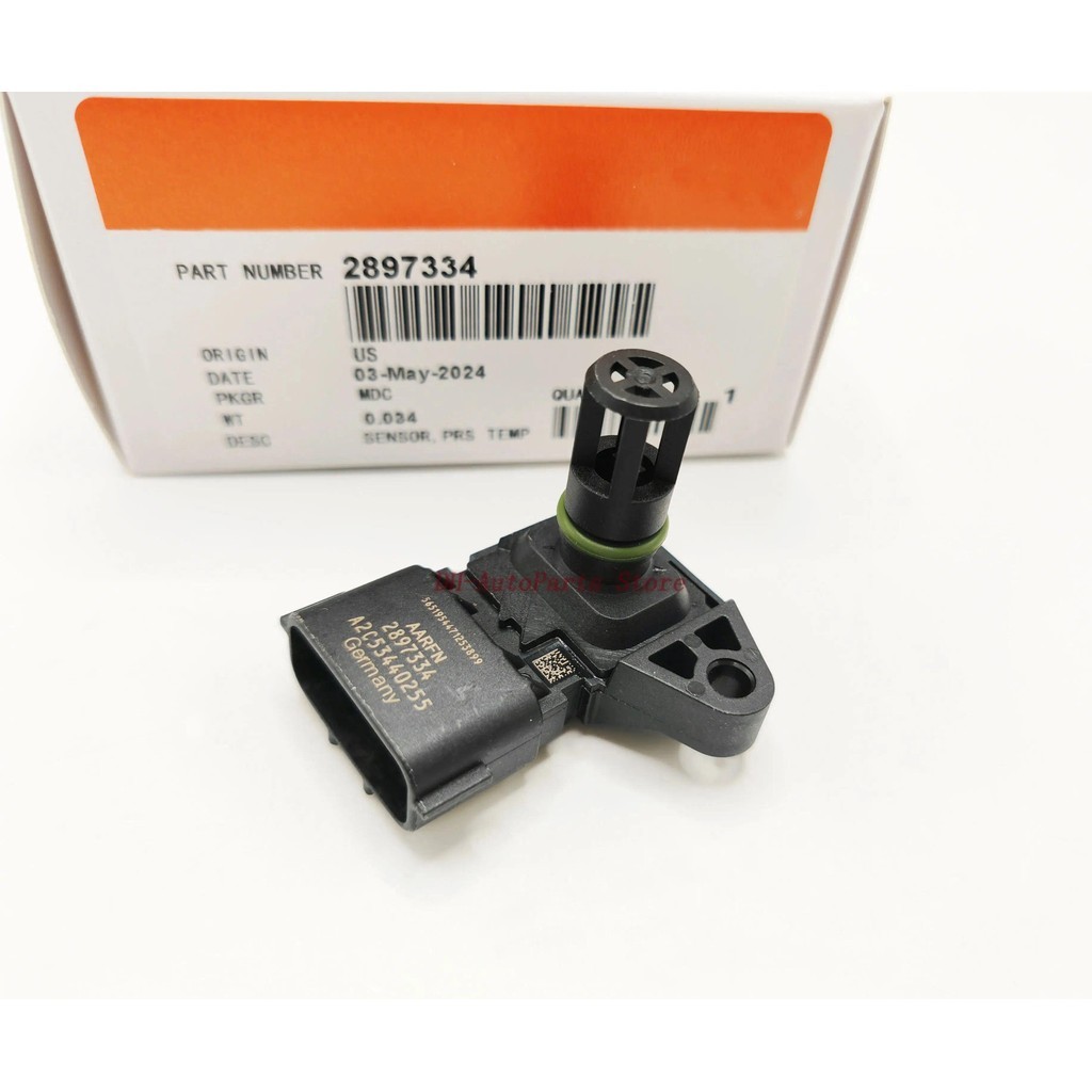 2897334 NEw MAP sensor air pressure temperature sensor 5WK96802 2872784 ...