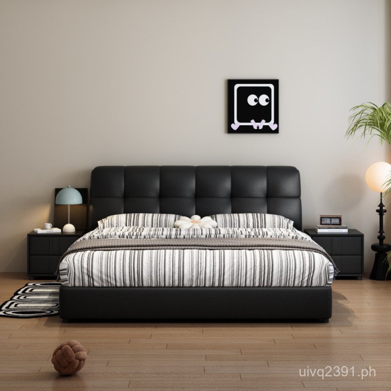 Bubble Art Retro Bed Style Bed Master Storage Black Tatami Red Fu Bed ...