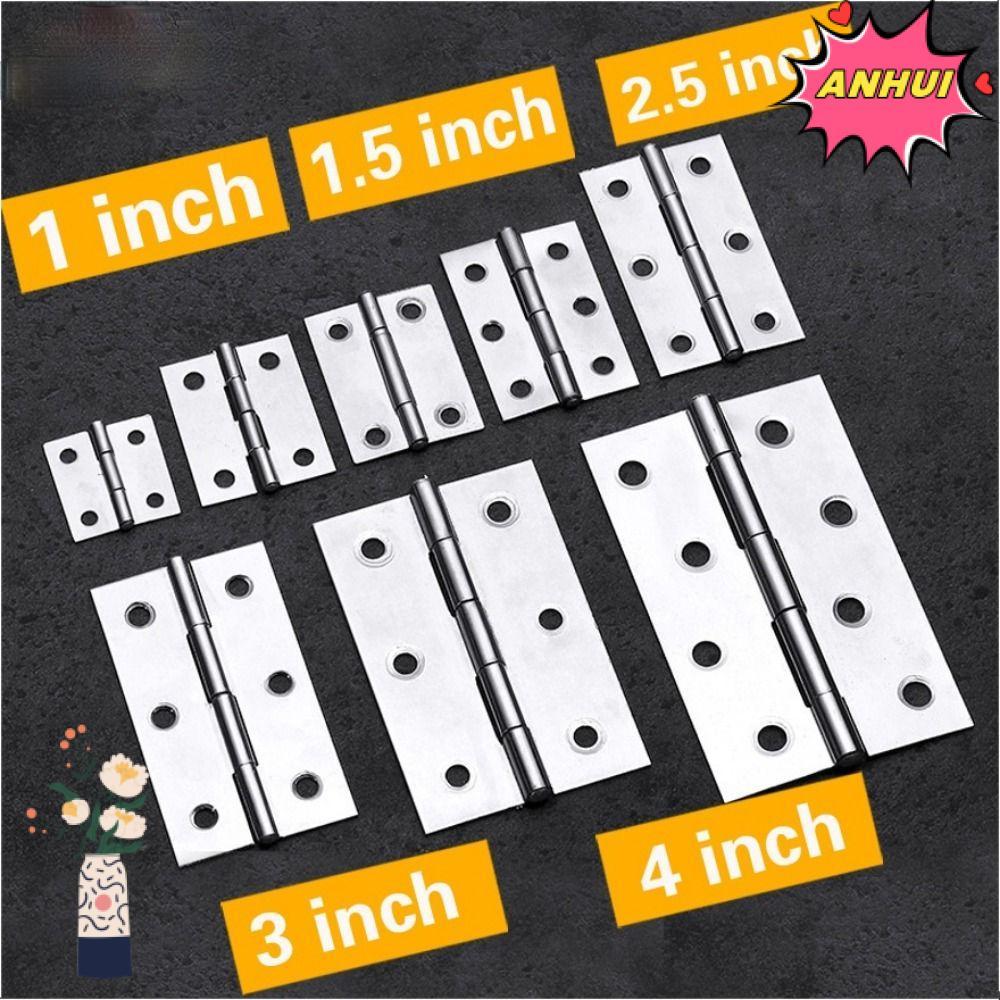ANHUI 1Pcs Door Hinges, 201 Stainless Steel Aluminum Core Cross Hinge ...