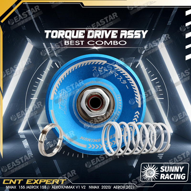 TORQUE DRIVE ASSEMBLY FORGED ALLOY for NMAX / AEROX / MIO SPORTY ...