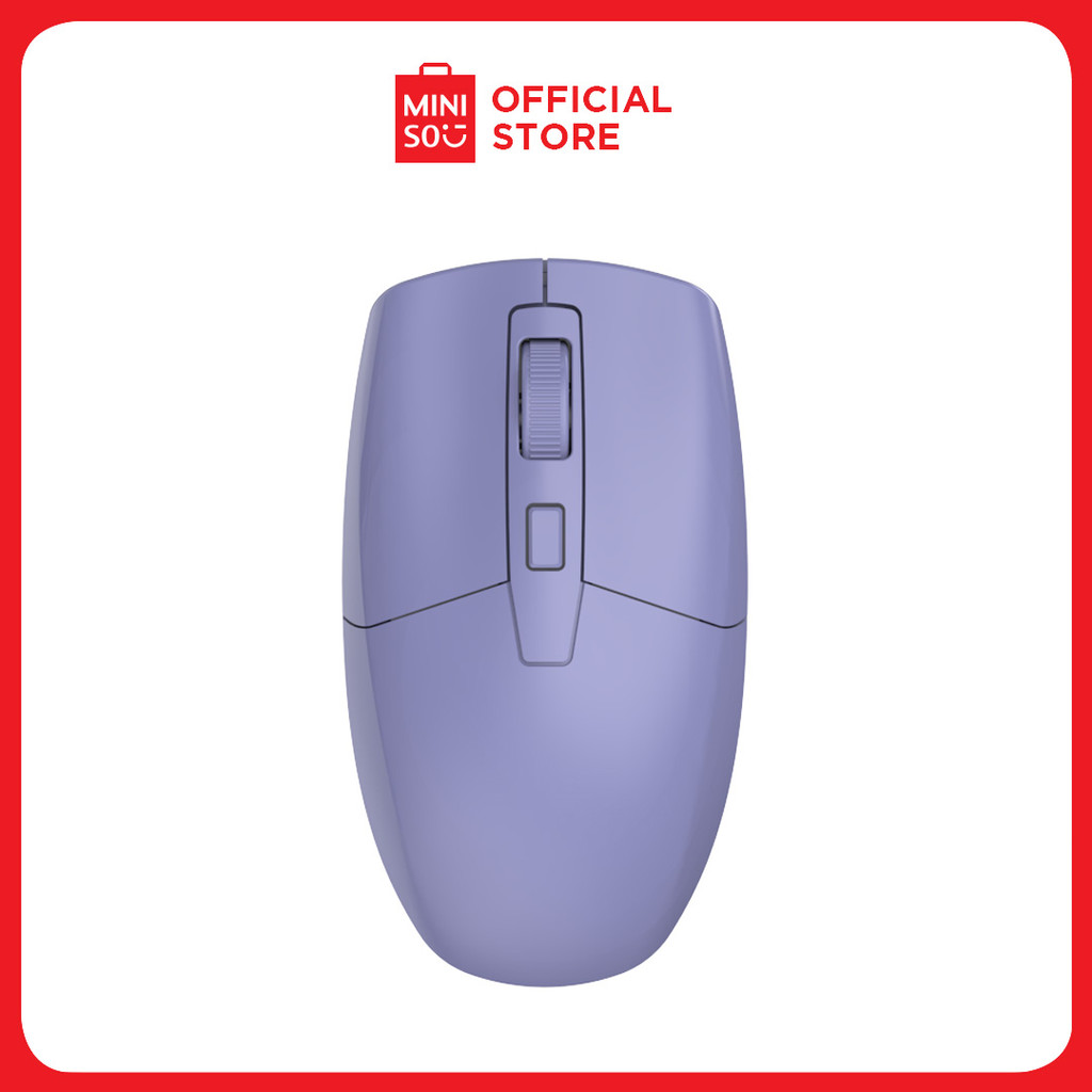 MINISO Wireless Silent Mouse Model: LW-20 (Purple) | Shopee Philippines