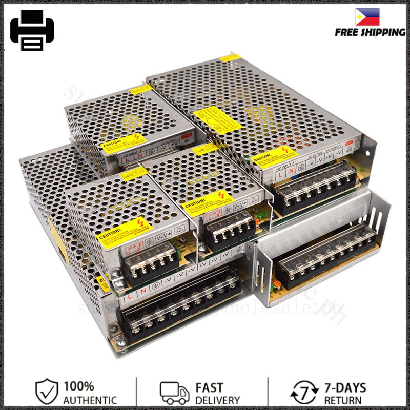 Alimentatore 9V 2A 3A 5A 10A 22A 30A AC 110V 220V a DC 9V Adattatore di alimentazione 9 Volt SMPS Fonte 500W per striscia LED (9V 5A