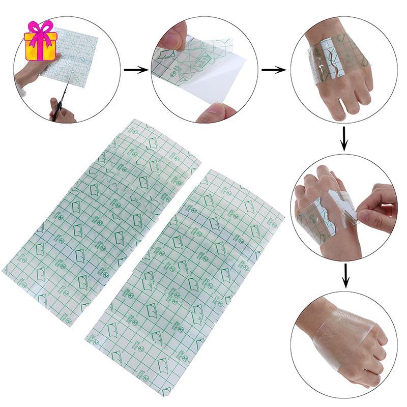 [FAST] 10 Waterproof transparent adhesive wound dressing fixer plaster ...