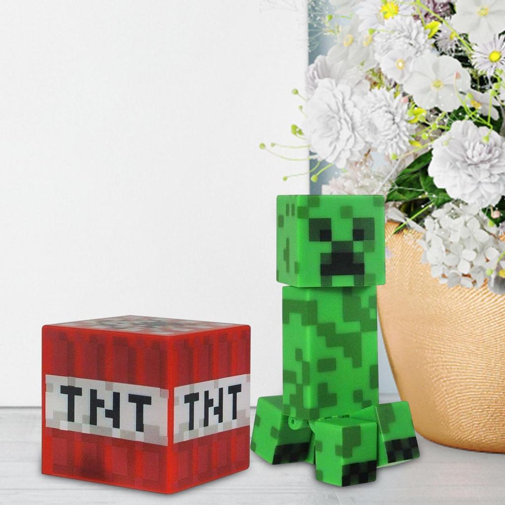 For Minecraft MC Game Figure Building Blocks Small Action Figure ...