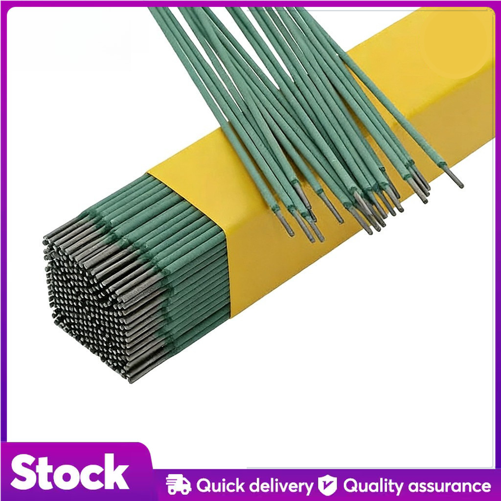 WOW MMAL 100pcs Green Skin Carbon Steel Welding Rods for Strong and ...