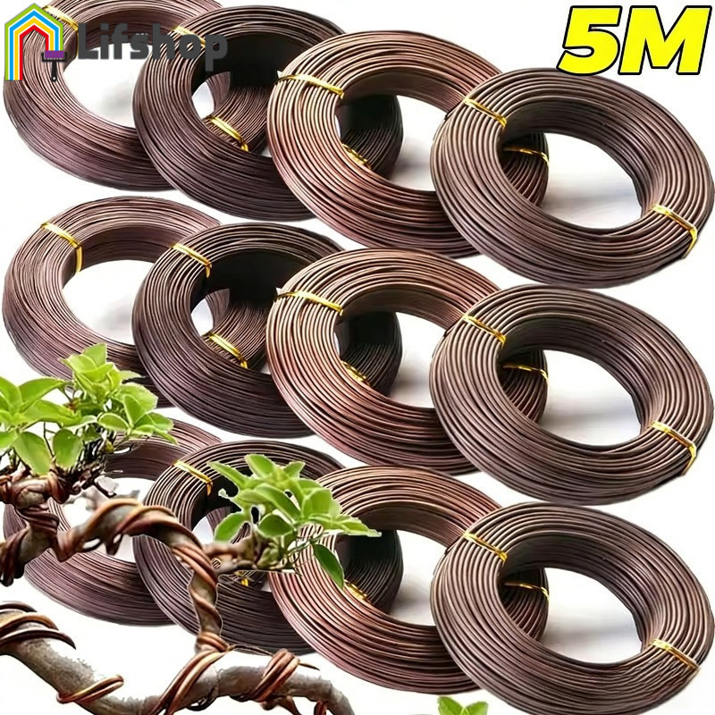 5M Bonsai Aluminum Wires - Gardening Supplies - Plant Flexible Support ...